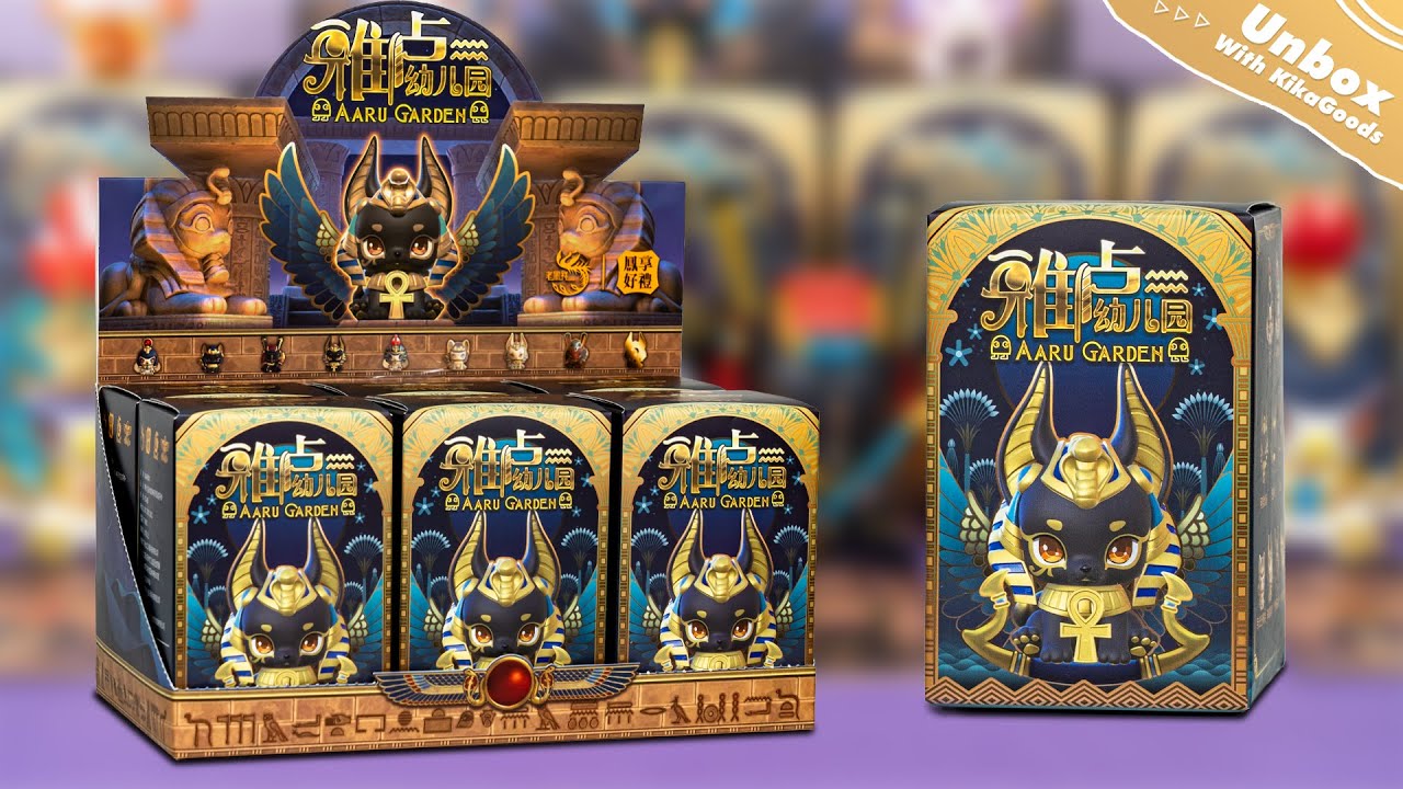 Unboxing Aaru Garden Ancient Egypt Mythology Series 1 Blind Box #kikagoods #figure #collectibles