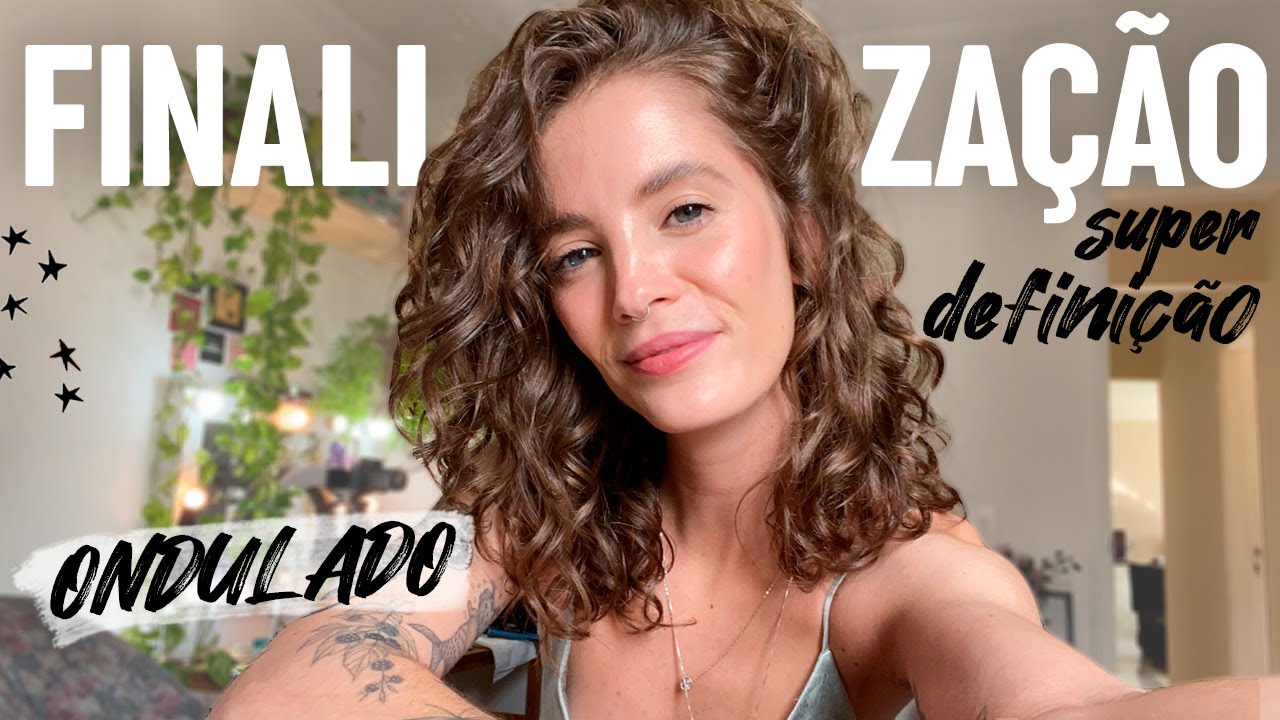 A FINALIZAÇÃO QUE ME DÁ DEFINIÇÃO! (cabelo ondulado) | Luiza Rossi