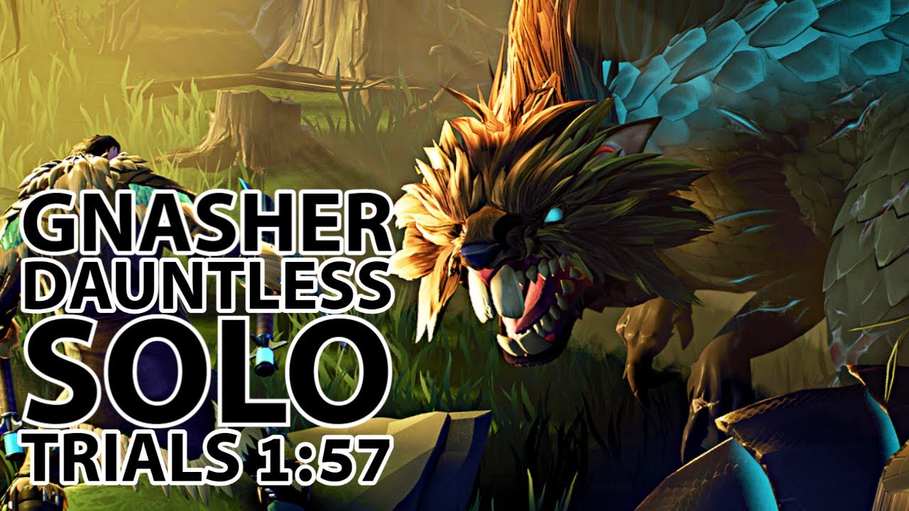 Gnasher Dauntless Trials - Strikers