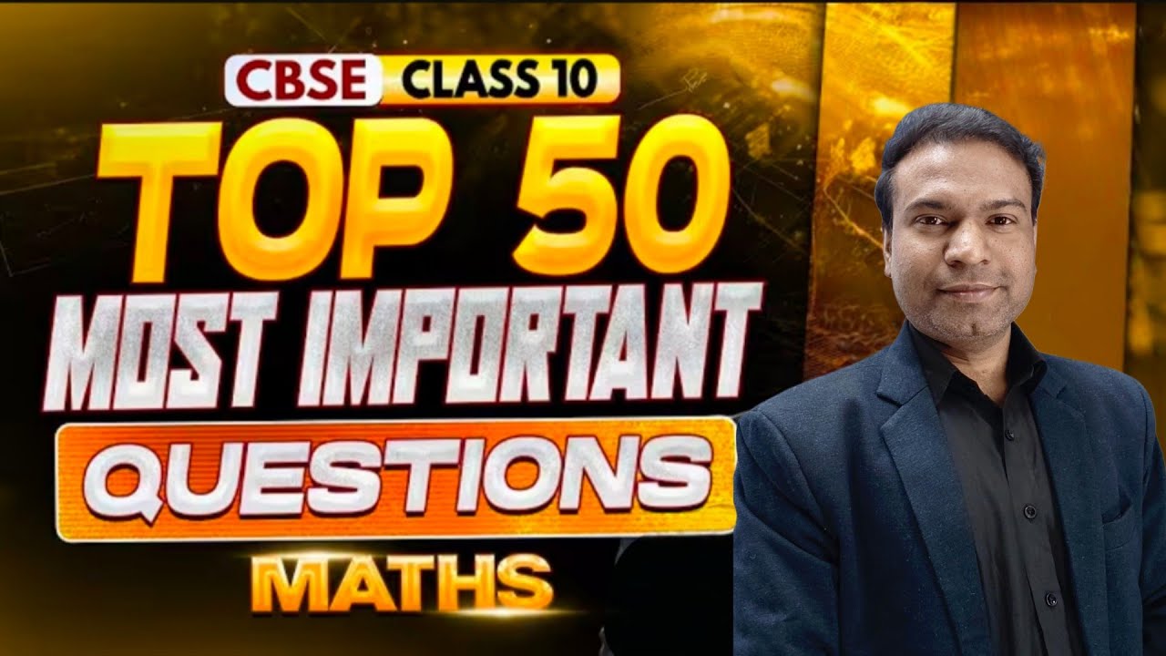PYQ'S CBSE Class 10th Maths 🔥🔥😱🔥 Most Important Questions 🔥⁉️💯