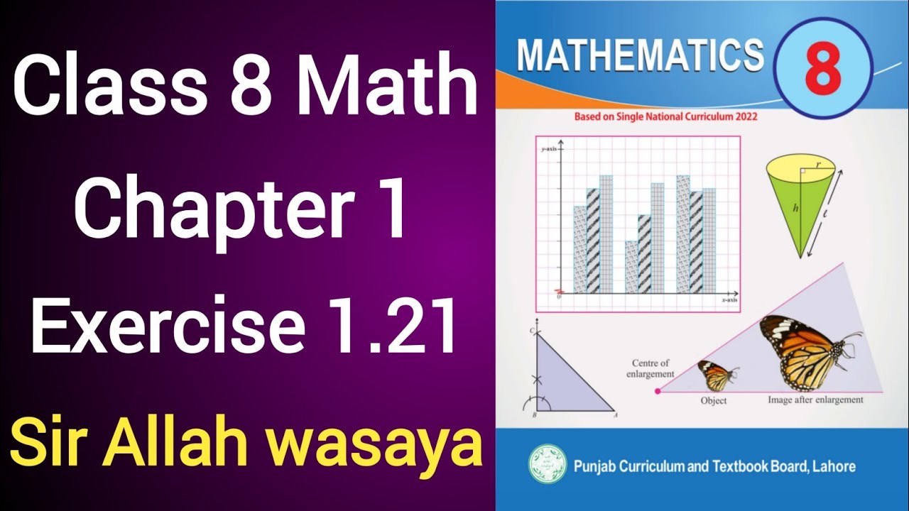 Class 8 Math New Book Chapter 1 Exercise 1.21 | Class 8 Math New Book Unit 1 Exercise 1.21