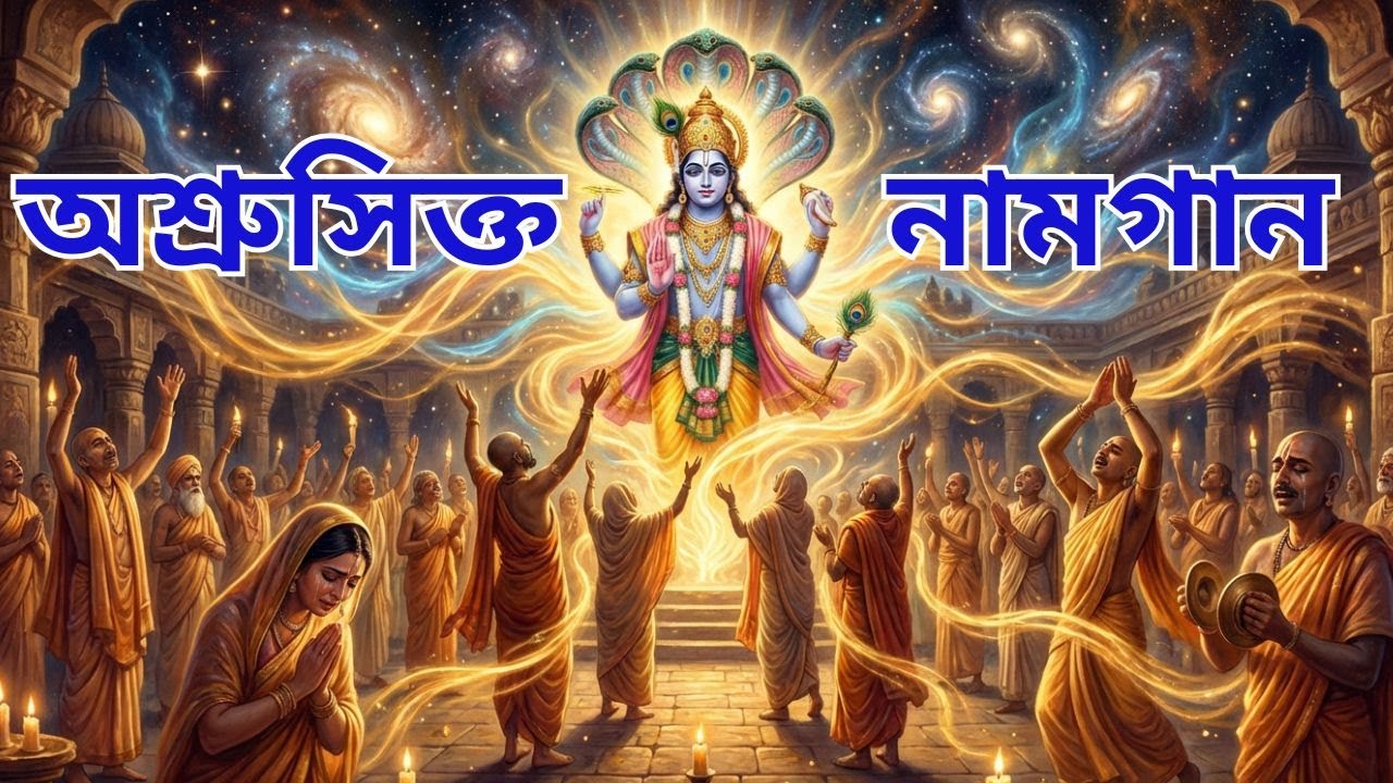 নয়ন জলে ভেজা মহানাম | অশ্রুসিক্ত ভক্তিগান | Bengali Naam Kirtan | Om Melody