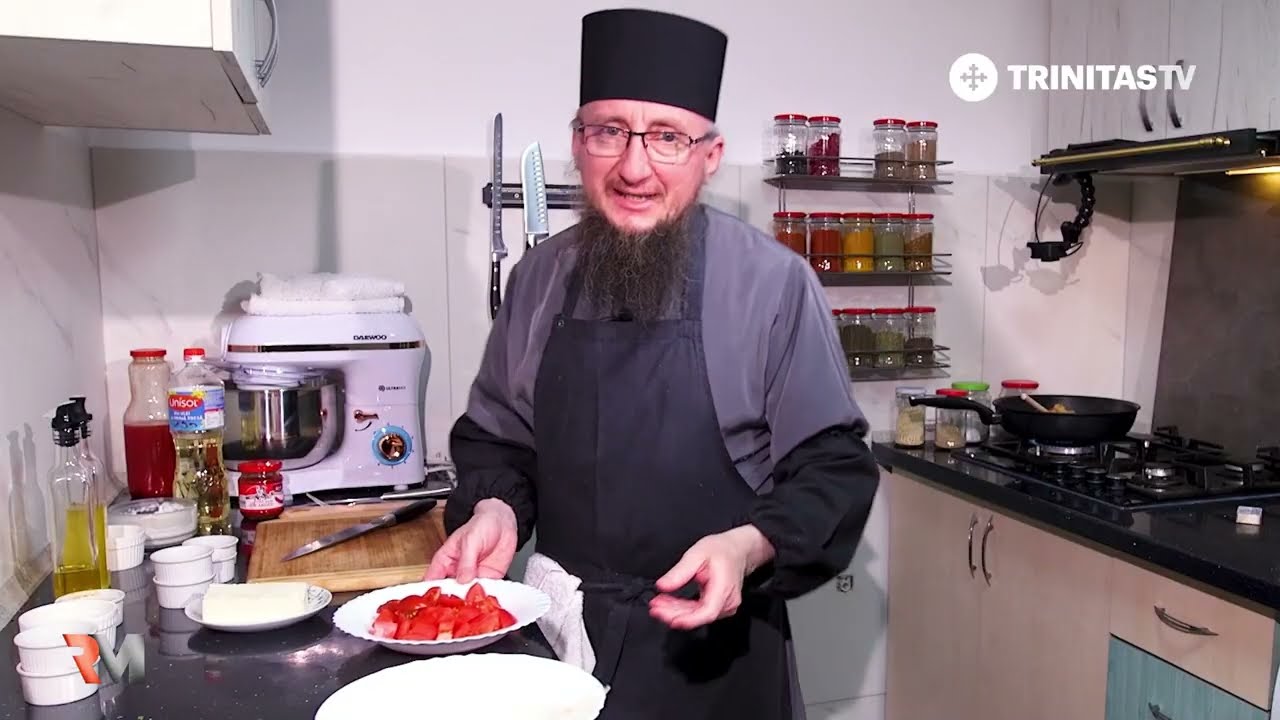 Картофель в панировке в духовке и гарнир из печеного перца || Монастырские рецепты