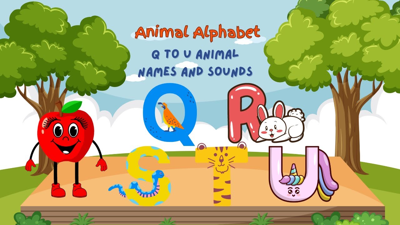 Q to U - Animal Alphabet