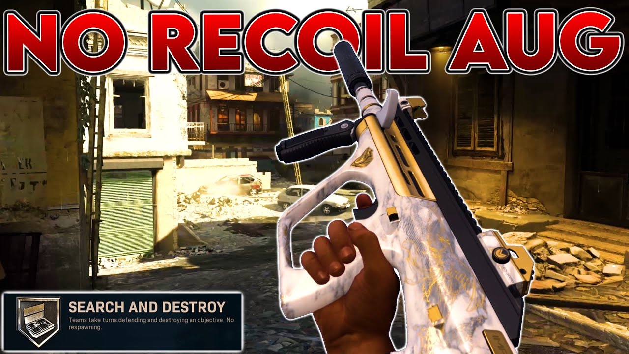 CoD MW SnD - This AUG Is A BEST SnD CLASS (NO Recoil And Perfect Range) - Search And Destroy