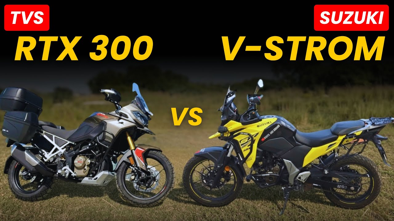 TVS Apache RTX 300 vs Suzuki V-Strom SX 250 | Best Adventure Tourer 2025? Full Comparison & Verdict