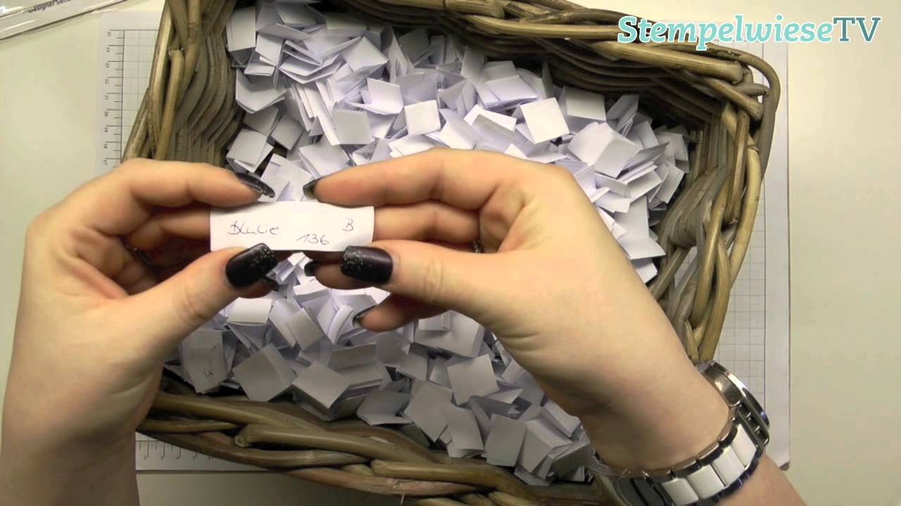 Candy Verlosung - 2 Jahre Stampin' Up! Demonstratorin