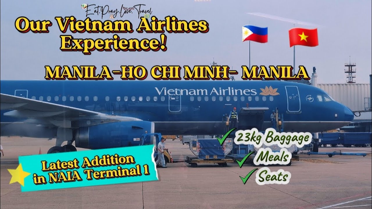 Наш опыт с Vietnam Airlines | Полёт с Vietnam Airlines из Манилы в Хошимин