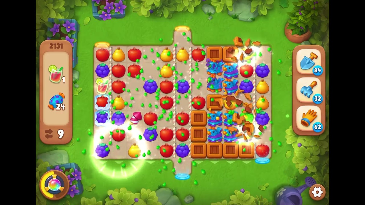 Gardenscapes Level 2131 NO BOOSTERS