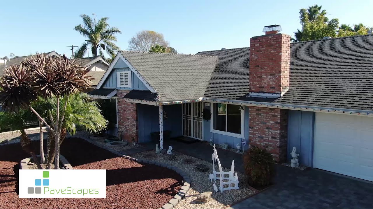 We Install One Inch Thin Pavers Over Existing Concrete!