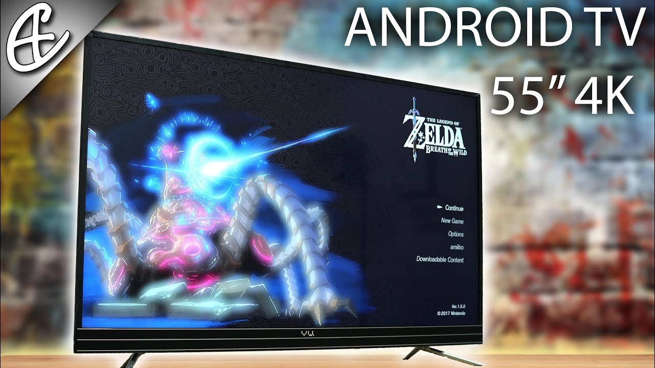 Vu 55 inch Smart TV - Cheapest 4K Android TV - Unboxing & Hands On Overview