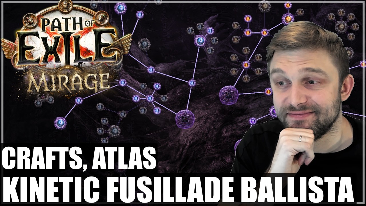 Kinetic Fusillade Ballista - Gear Crafts in SSF, Trade Gear PoB, Atlas and Map Strats
