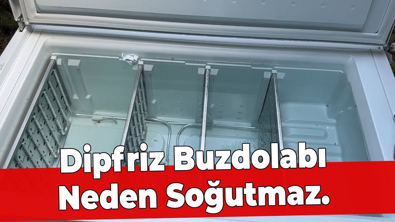 Dipfriz Buzdolabı neden Soğutmaz. Gaz Kaçağı nasıl bulunur?