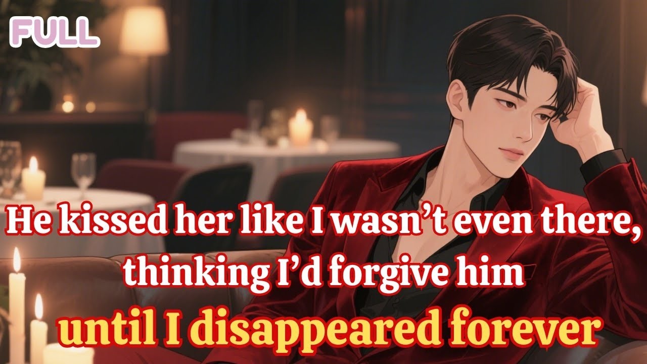 He kissed her like I wasn’t even there, thinking I’d forgive him — until I disappeared forever