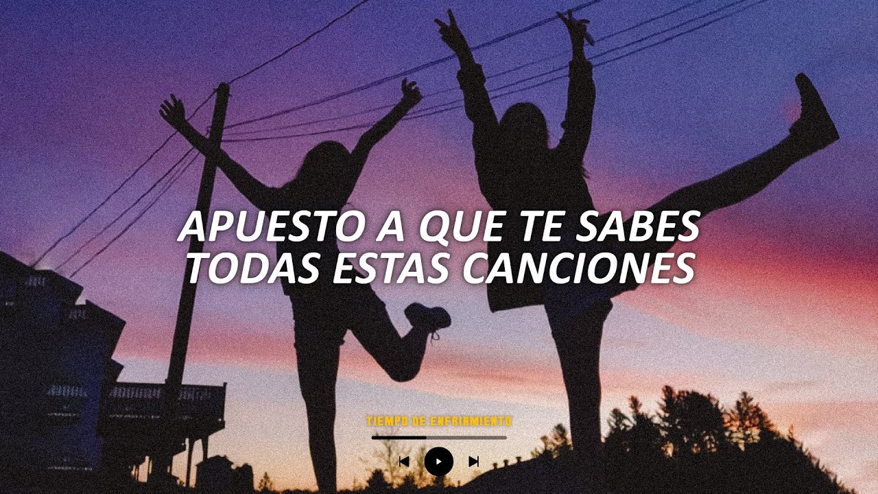Apuesto a que te sabes todas estas canciones