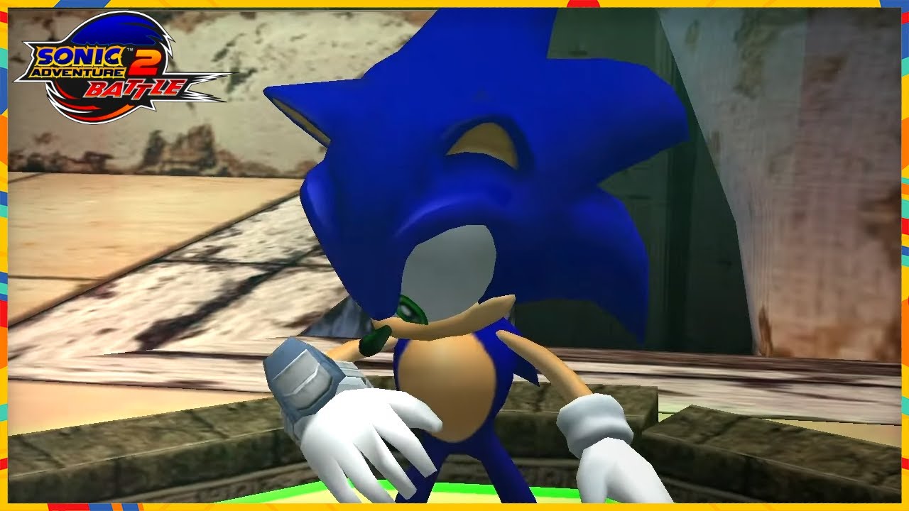 Sonic Adventure 2 Battle - Sonic's Bounce Bracelet Location (Pyramid Cave)