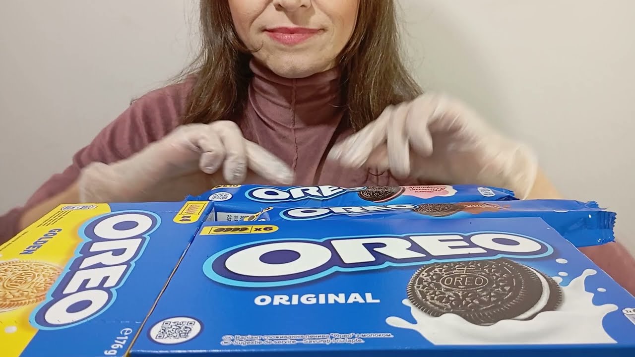 ASMR EATING SHOW MUKBANG OREO.🥮