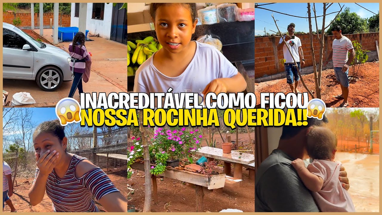 O que ESTÁ ACONTECENDO com a ROCINHA QUERIDA,ESTÁ ABANDONADA⁉️TUDO que VOCÊS PRECISAM SABER‼️