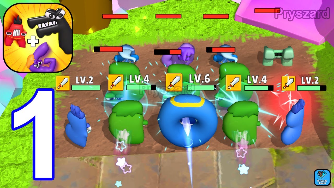 Alphabet Love: Merge Puzzle - Gameplay Walkthrough Part 1 Merge Battle Levels 1-16 (iOS, Android)
