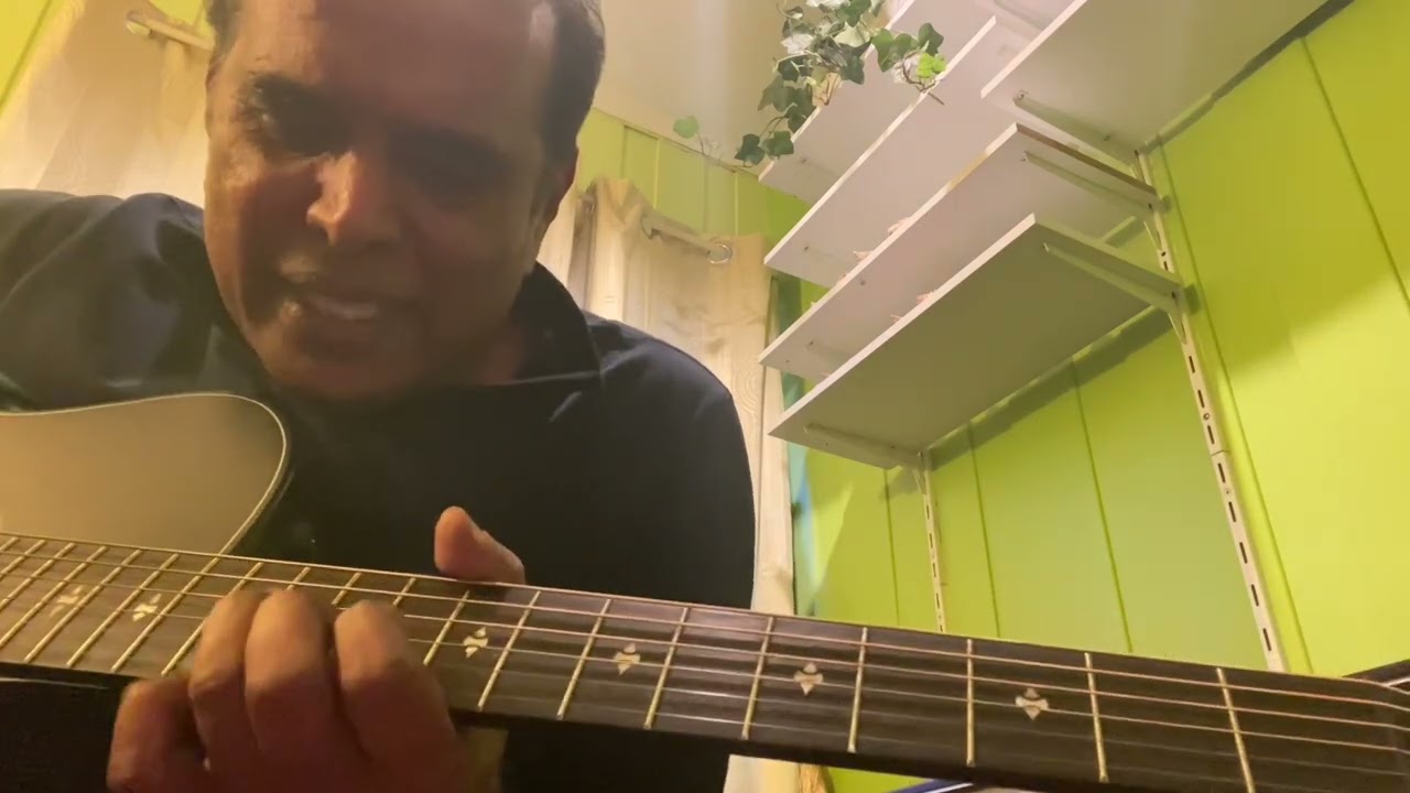 Thuli thuli mazhaiyaai | துளித் துளி மழையாய் | Song guitar lesson