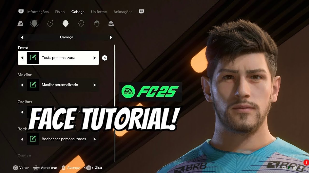 EAFC 25 Como Criar AGUSTÍN ROSSI (Face + Stats) Tutorial