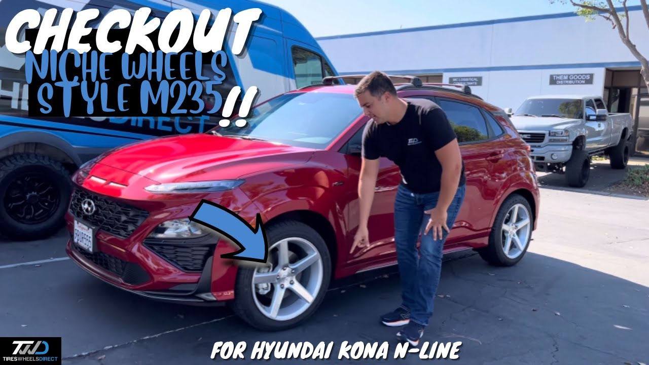 Hyundai Kona N-Line on Niche M235 Wheels, CHECK THIS OUT!!