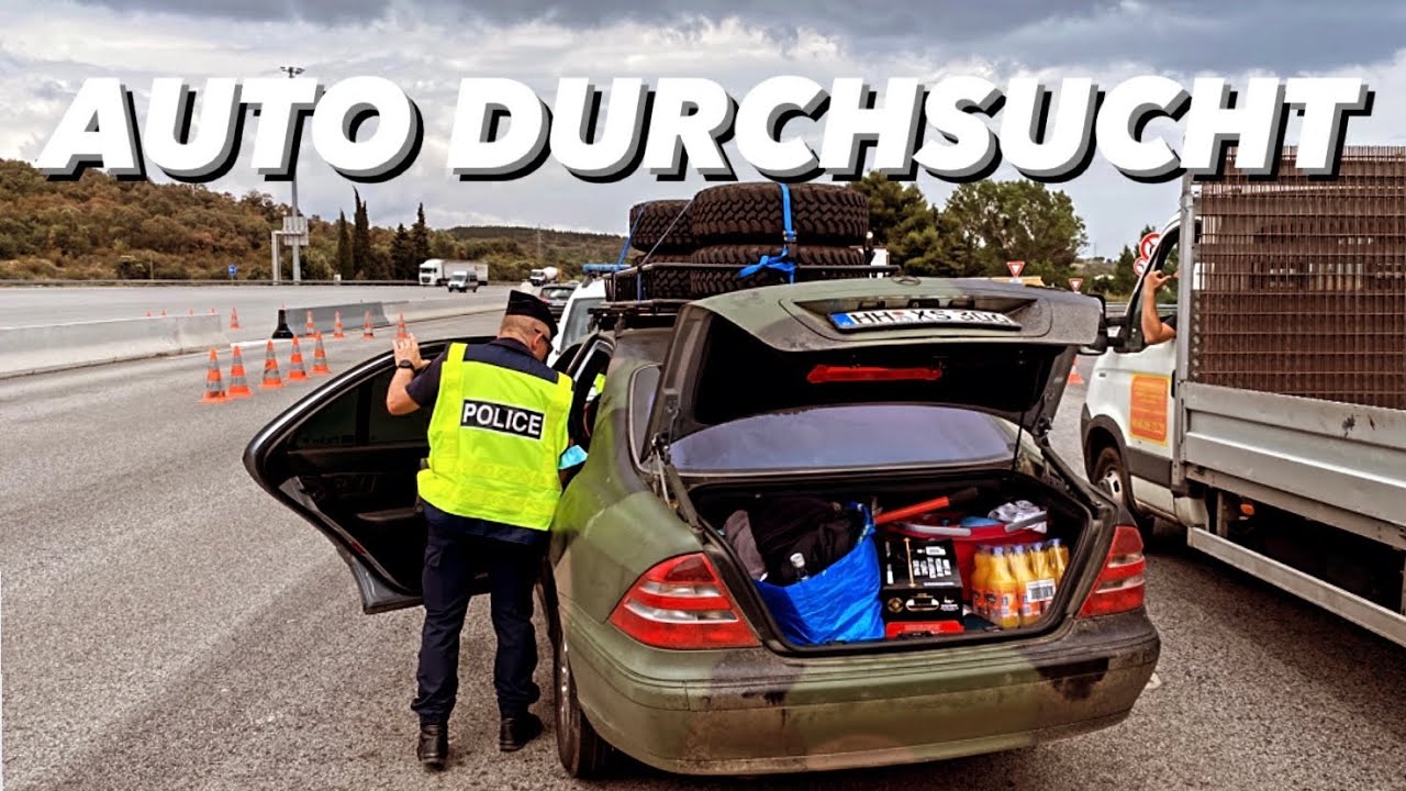 Französische Polizei beanstandet Einreise + BEST OF SPANIEN