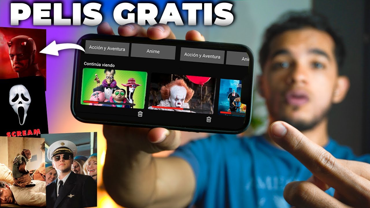 7 APLICACIONES para Ver PEL&Iacute;CULAS Y SERIES GRATIS en 2025