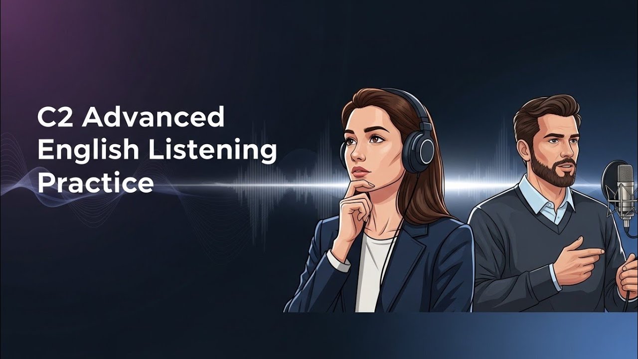 C2 Advanced English Listening Practice | Real Native-Level Conversations