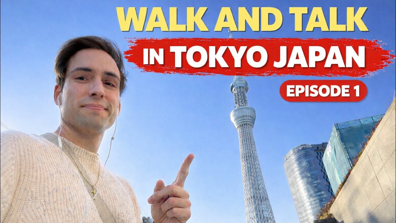 Why I moved from Australia to Japan? Walk & Talk in Japan Episode 1 with Eros