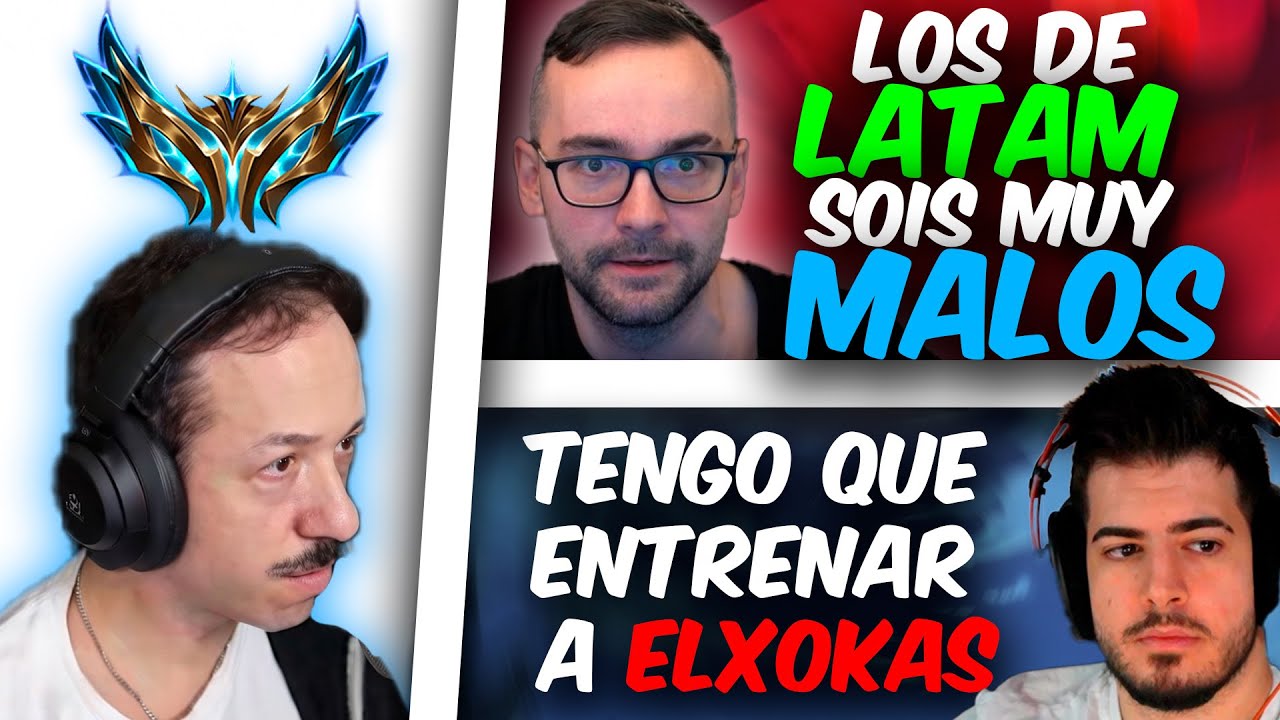 XOKAS INSULTA a los JUGADORES de LATAM | Mejores Clips LOL Español