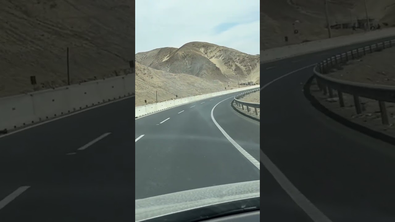 Viajando por la panamericana norte de Lima a Trujillo