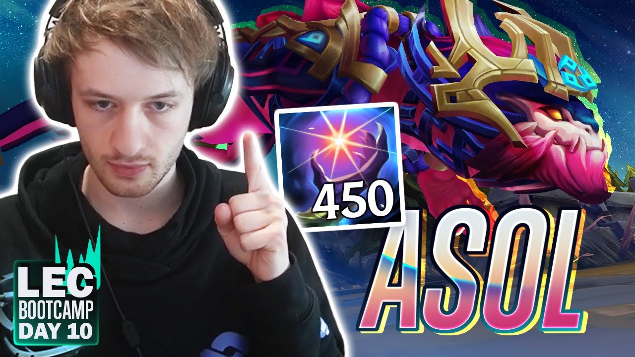 LEC BOOTCAMP DAY 10 🔥 AURELION SOL IS SO FUN THIS SEASON!