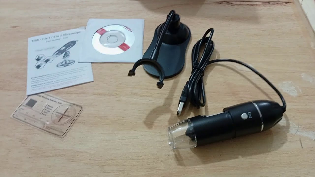 Digital Microscope, 50X-1000X Zoom Camera USB Microscope Optional Electronic Magnifier