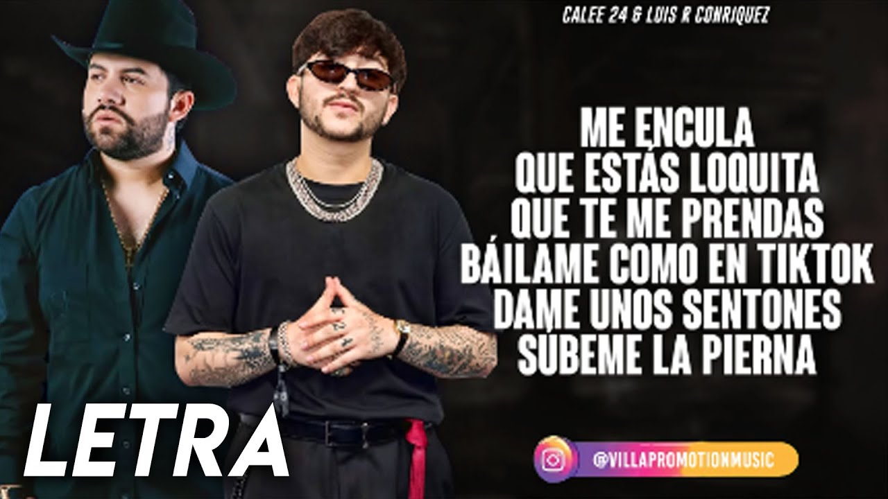 LETRA | Dios Testigo | Estudio 2025 🔥 Calle 24 & Luis R Conriquez