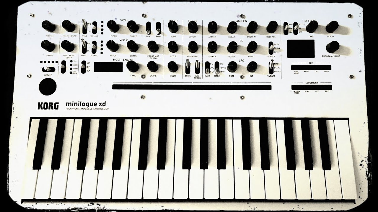 Korg Minilogue XD - Amazing analogue synth sounds Pt.1