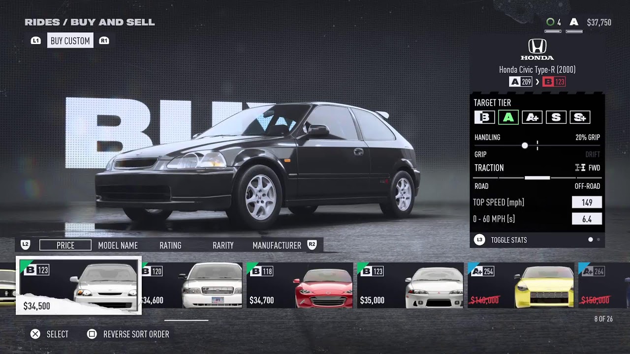 (PS5) NFS UNBOUND - FREE PS PLUS GAME - Just out for a rip, bud.