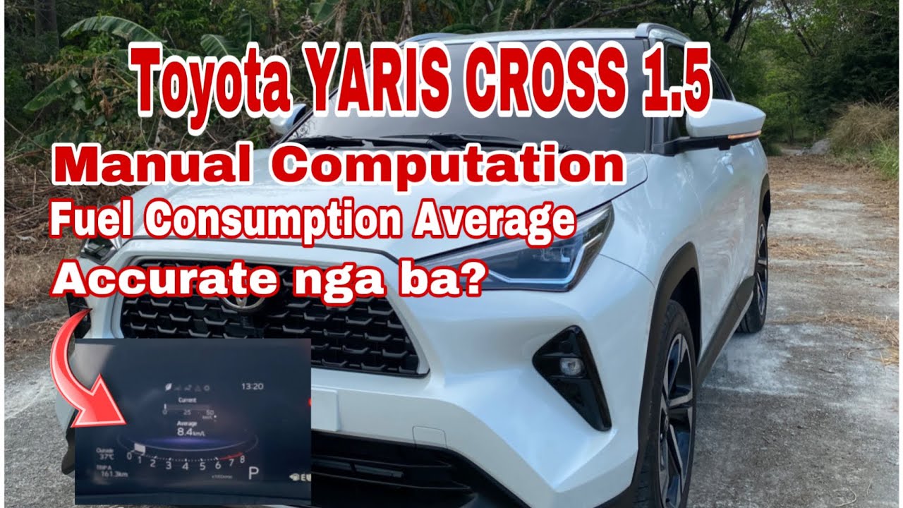 Toyota Yaris Cross Manual computation #toyota #yariscross