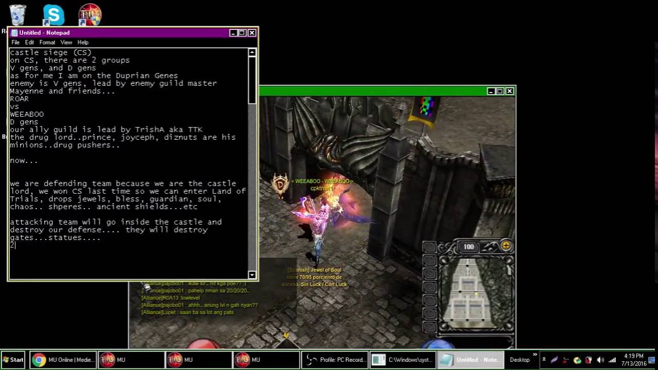 MU Beast [Guide] Understanding Castle Siege for noobs (CS/war)