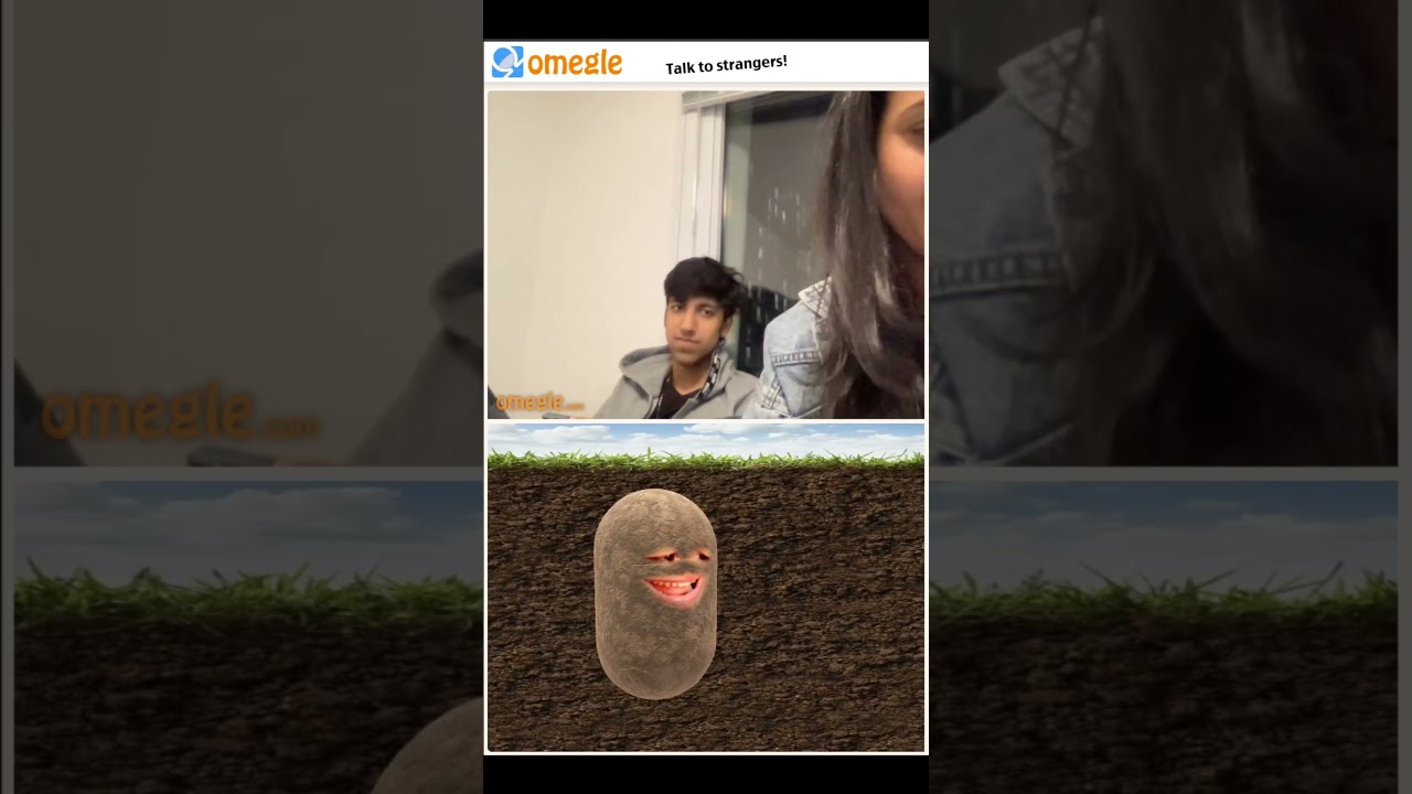 Последний парень мне понравился больше всего 😂 #zebkii #omegle #potato