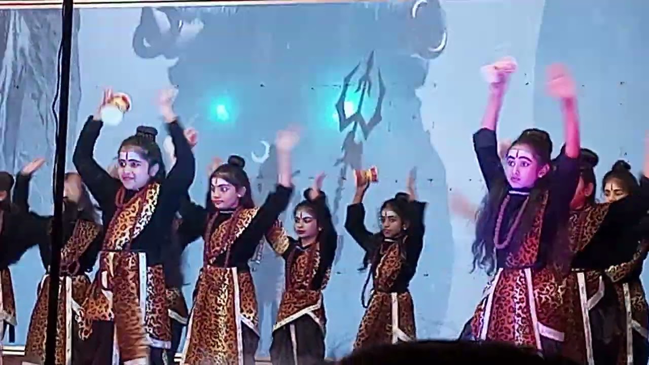 Shiva Tandav Stotram🎎🌹💐Lord Shiva#Dance performance in kids💐annual day celebrations 💐