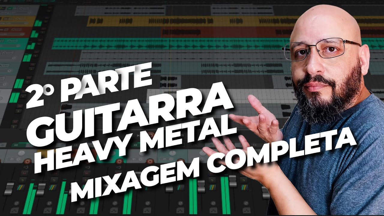 Guitarra Gravada em Linha / Como Soar Profissional / Parte 2 Guitarra / #ProduçãoMusicalFácil