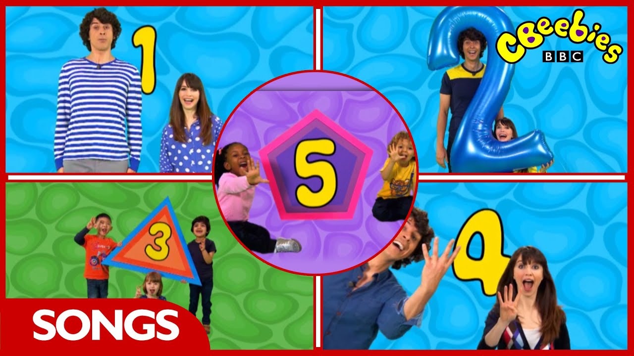 CBeebies - Number Raps 1 - 5