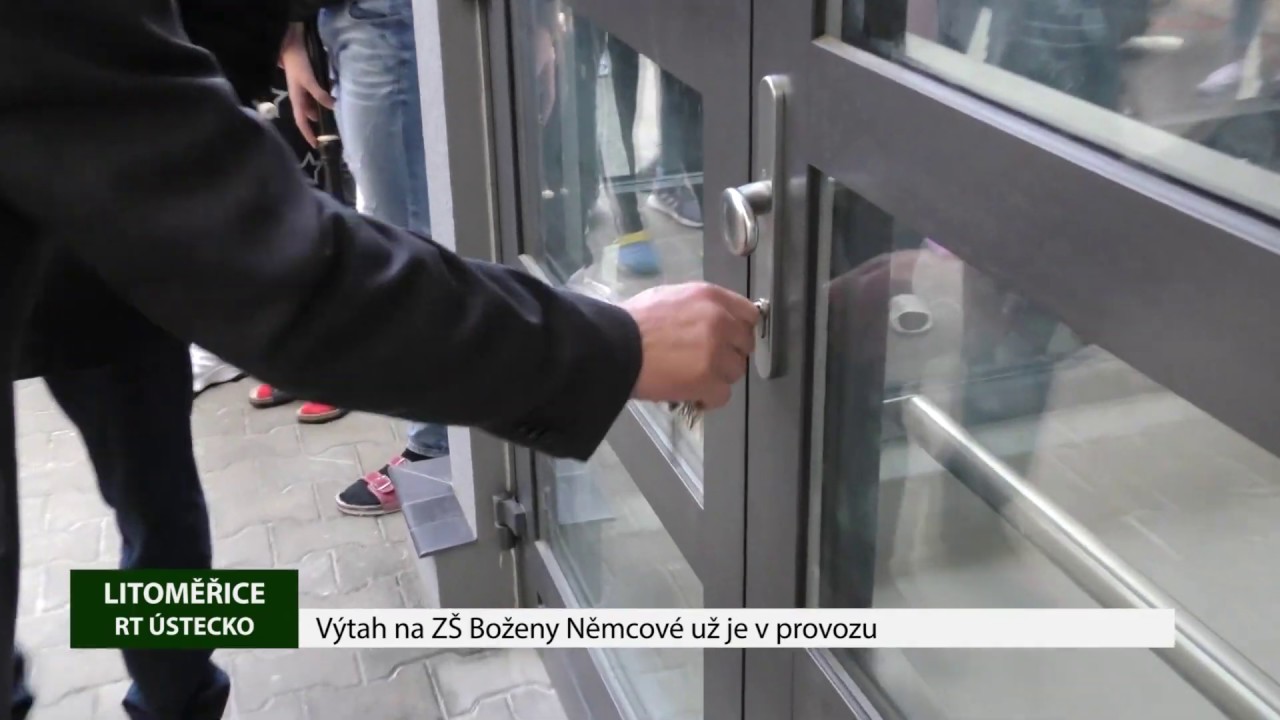 LITOMĚŘICE: Výtah na ZŠ Boženy Němcové už je v provozu