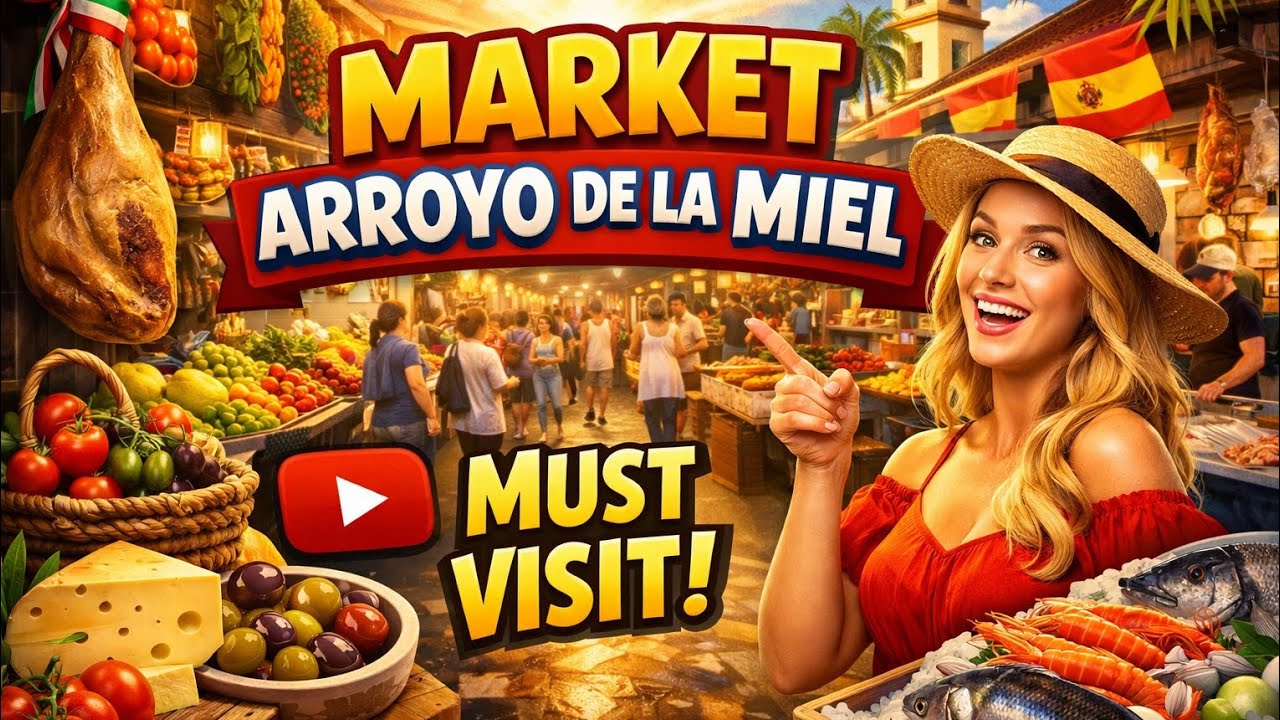 🇪🇸 Arroyo de La Miel,  Benalmádena market @TravelwithHugoF  