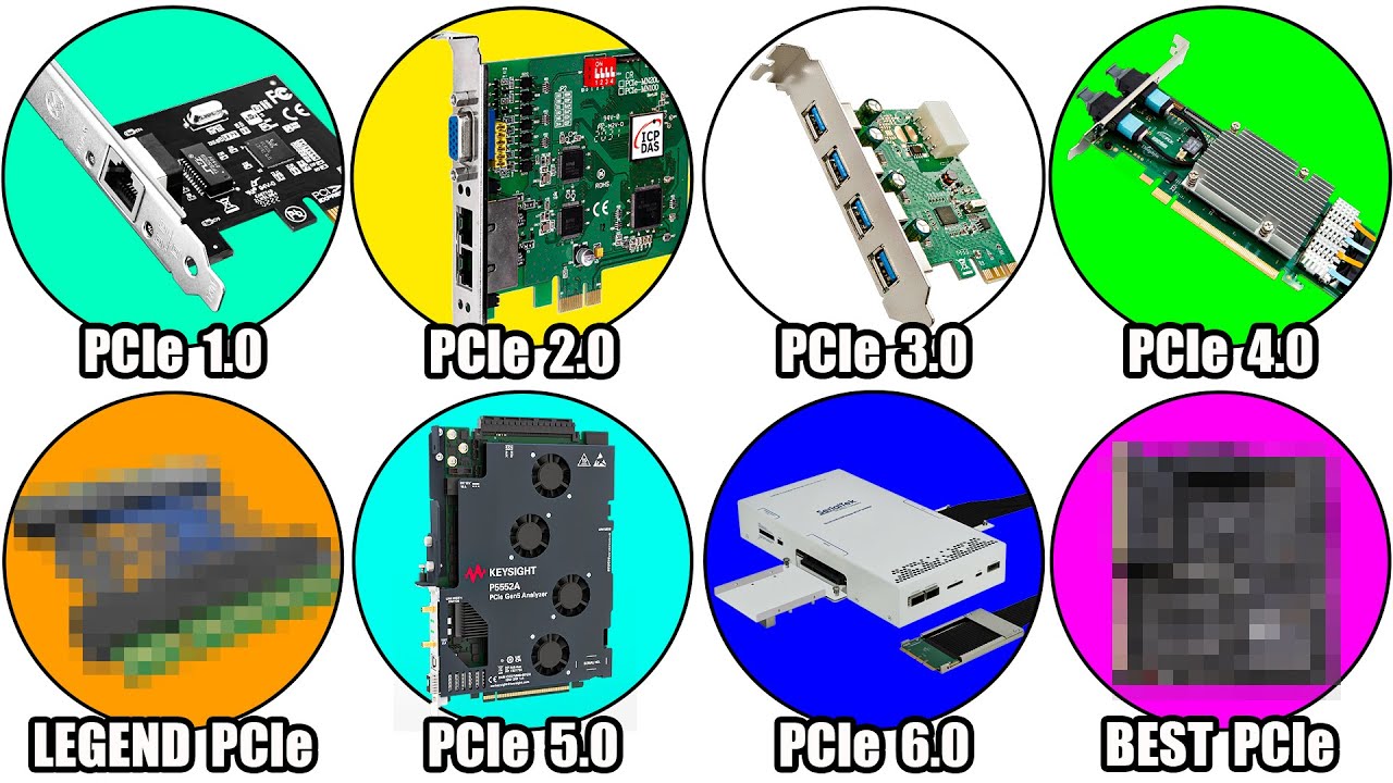 Every PCIe Version Explained in Detail