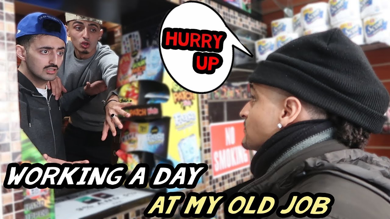 I WORKED AT MY OLD JOB FOR A DAY! (YOU WONT BELIEVE WHAT HAPPENS)