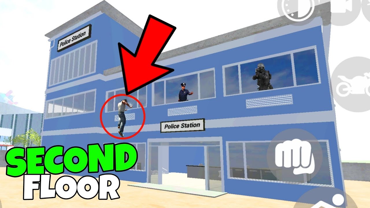 NEW POLICE STATION SECOND FLOOR INDIAN BIKE DRIVING 3D