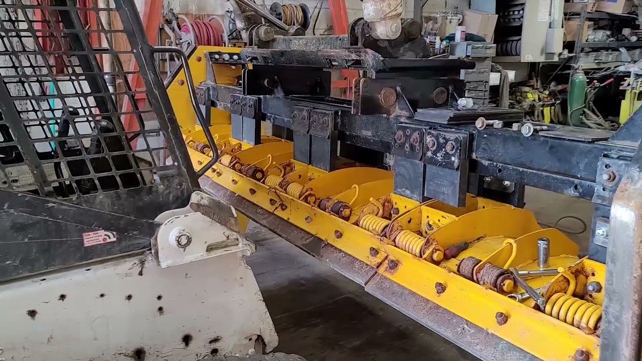 How to repair Arctic sectional sno-pusher mounting blocks. (snow plow)