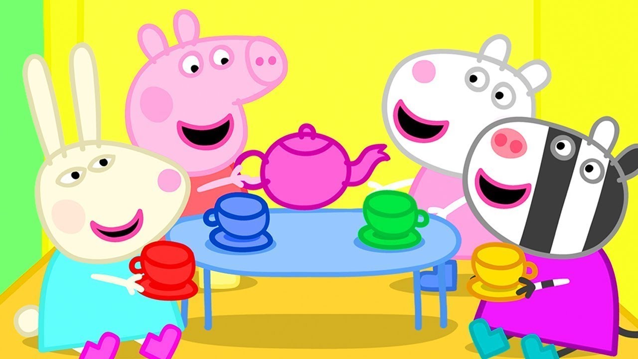 Peppa Pig is Having a Tea Party in Her Tree House | Peppa Pig Official Channel